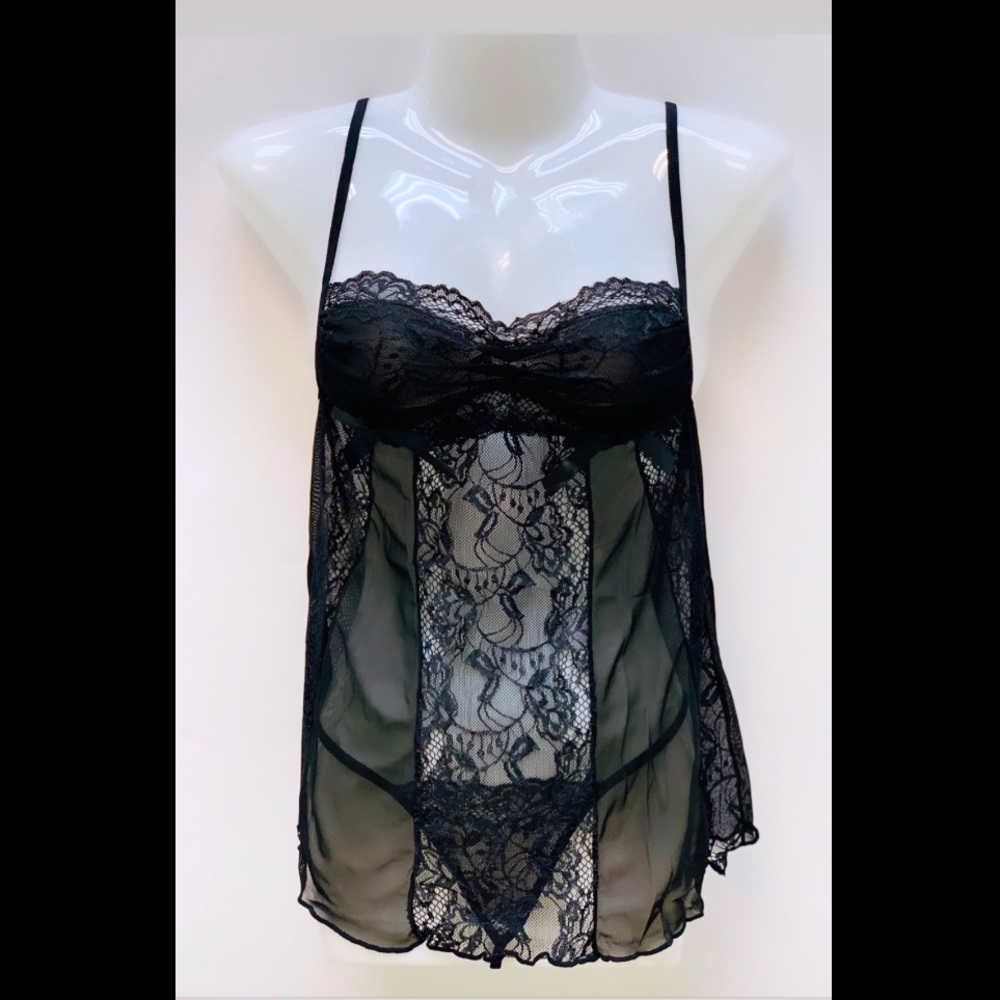 Candy lace babydoll